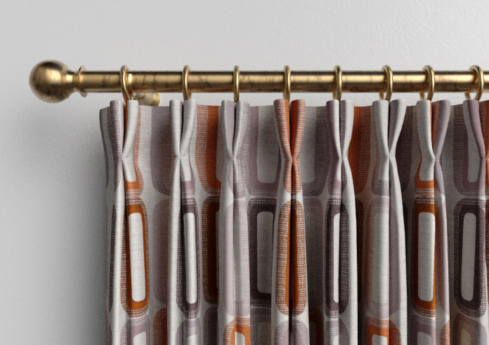 Soho, Terracotta - Made to Measure Curtains - Image 10